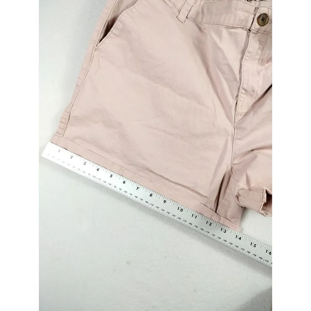 A New Day Shorts Women's 18 Pink Stretch Elastizado Classiccore Normcore‎ Casual